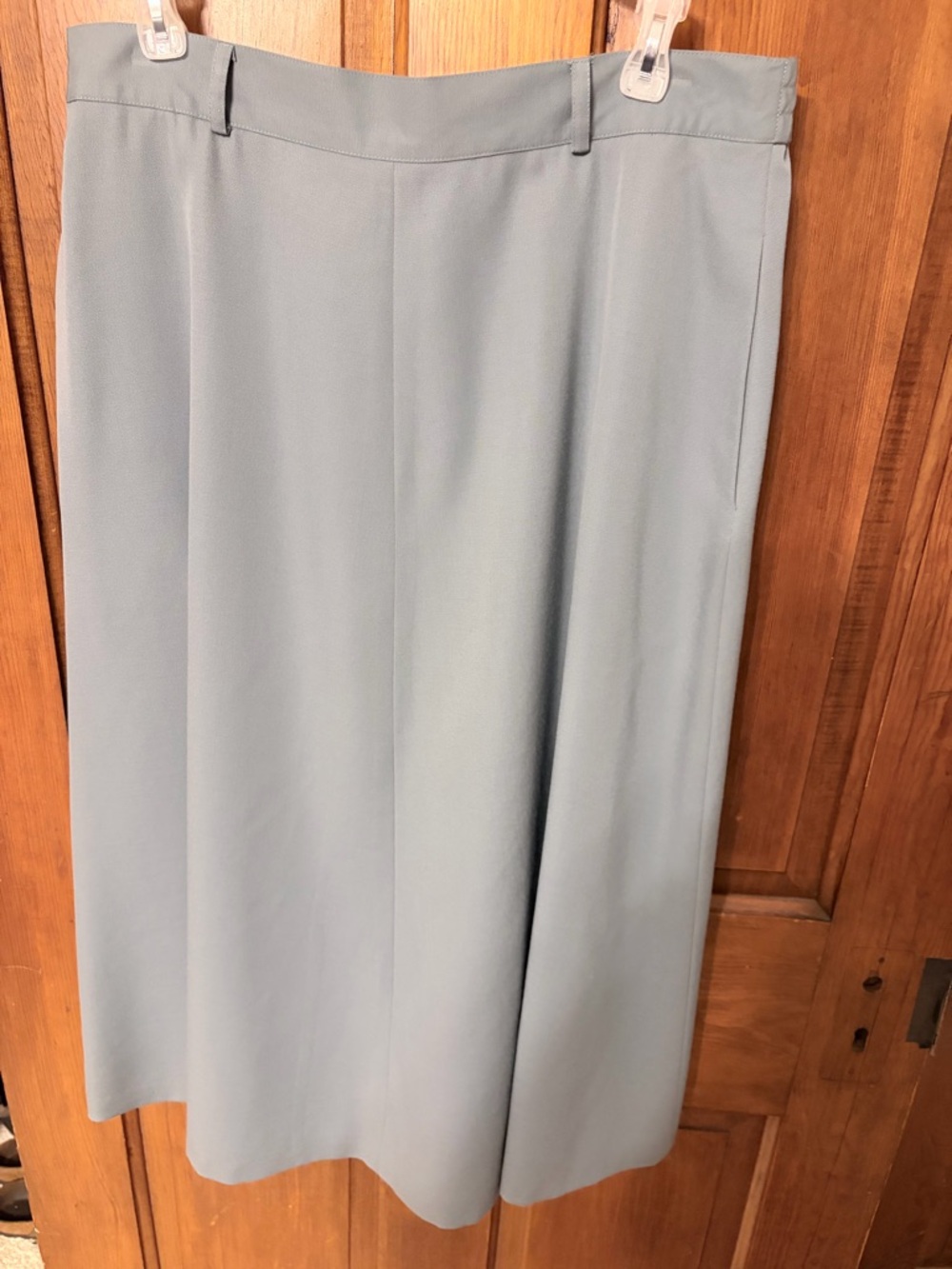 Vintage Talbots Petites 14 Wool Skirt Midi Pencil 90s
